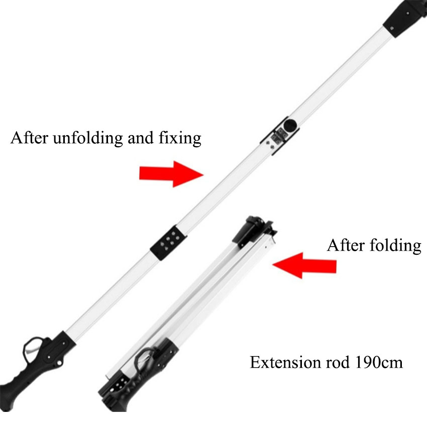 Electric Pruner With Extension Pole - 0.8M/1.3M/1.9M High Reach Extension Pole For