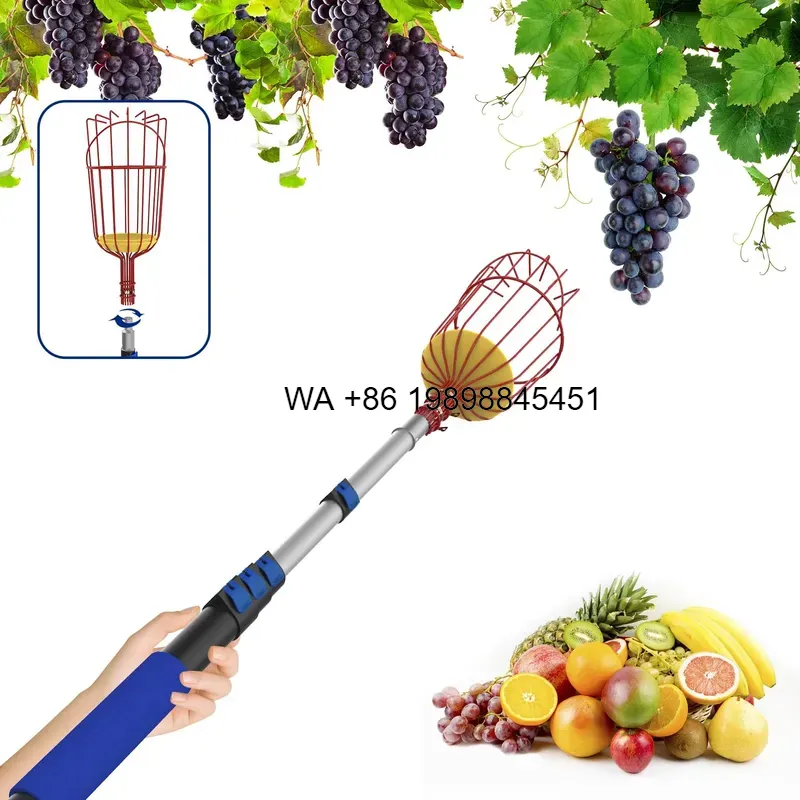 Fruit Picker Basket Telescopic Pole - Wmwmnu 20FT Telescopic Fruit Picker Pole