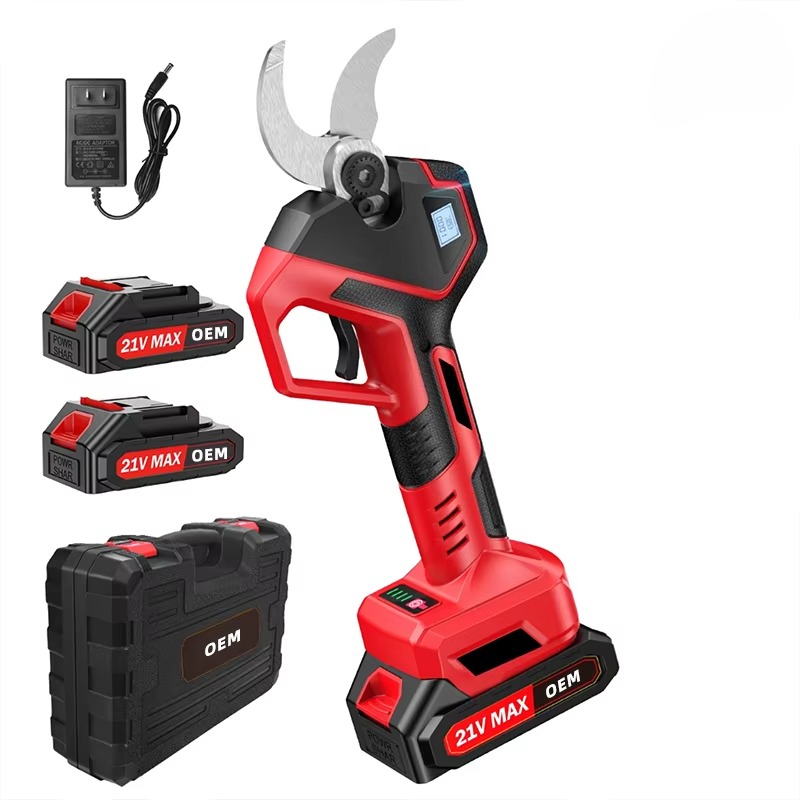 Cordless Electric Pruning Shears 30Mm - 30mm Battery Powered Progressive Cordless Scissors