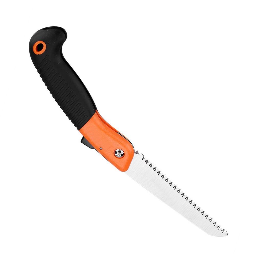 Pruning Saw Folding Hand Saw Tree - Orange Folding Pruning Saw Triple-Cut Teeth