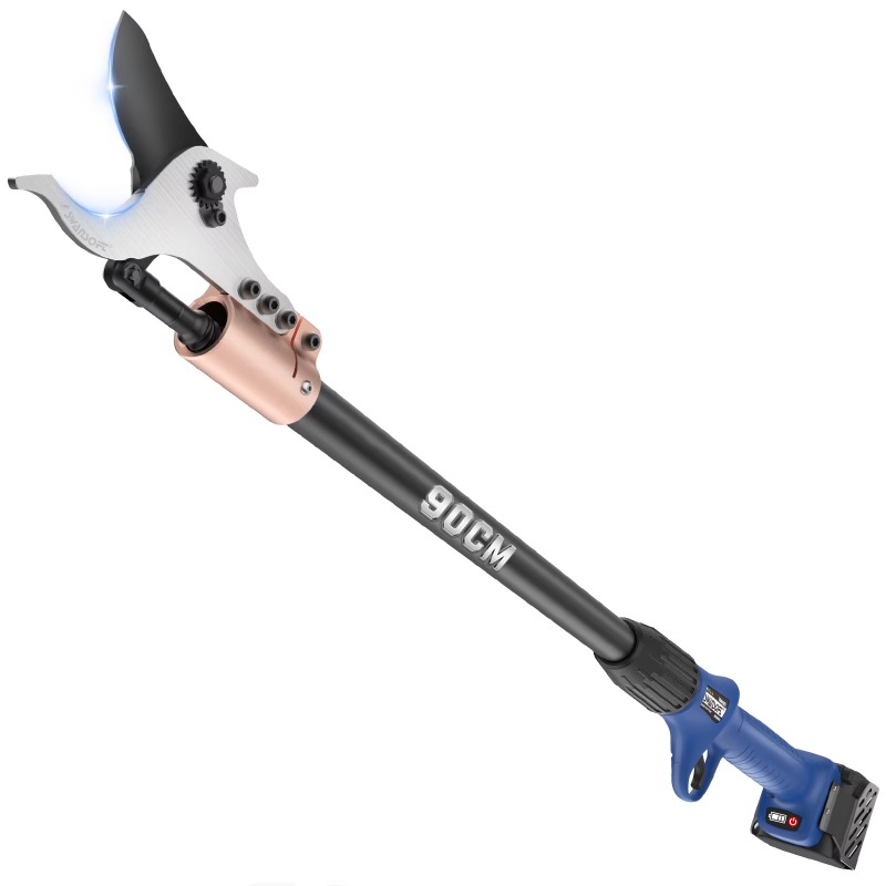 Electric Pruner With Extension Pole - 0.9m -1.5m Best Quality Electric Pole