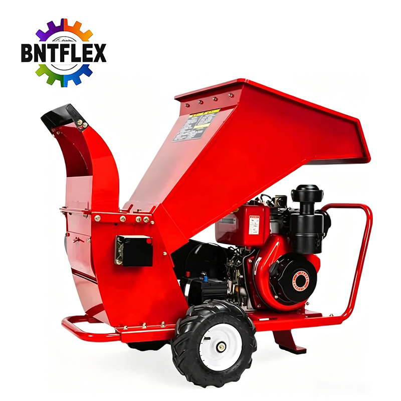 Garden Branch Shredder Wood Chipper - Customized Factory Price Leaf Crusher/Wood Branch