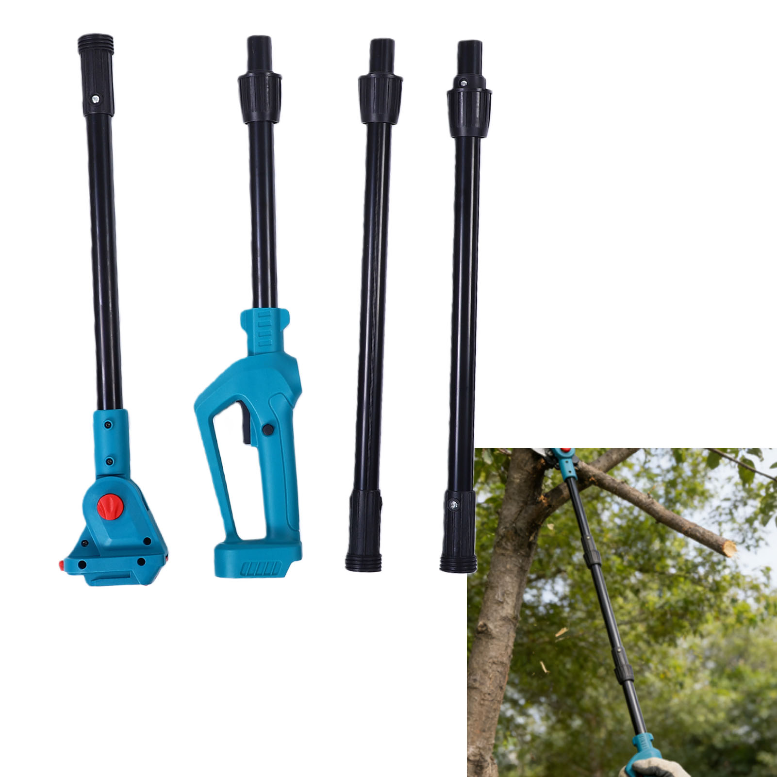Garden Power Tool Accessory Al - огляд і ціна Electric Pruner With Extension Pole