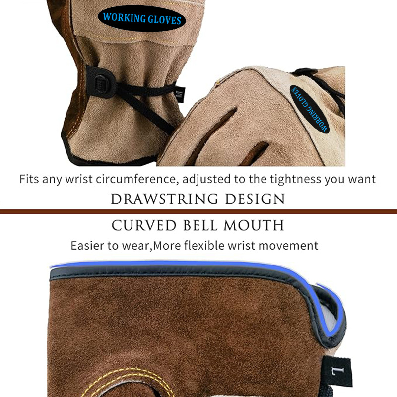 Multi-Purpose Protective Work  - огляд і ціна Gardening Gloves Thorn Proof Leather