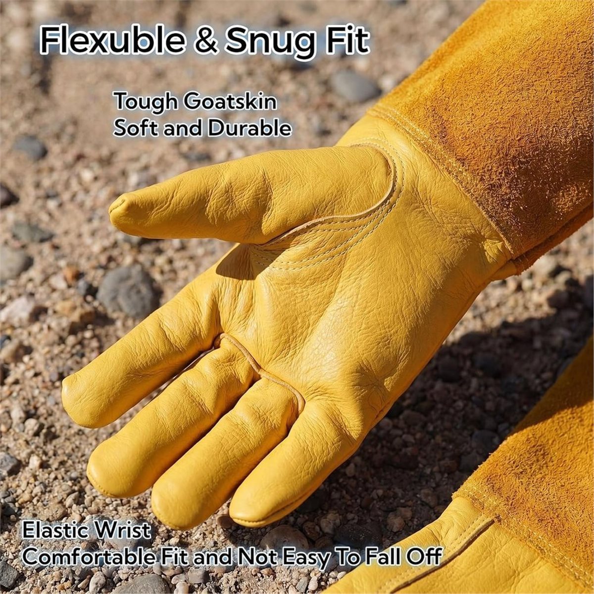 Thorn Proof Gardening Gloves f - огляд і ціна Gardening Gloves Thorn Proof Leather
