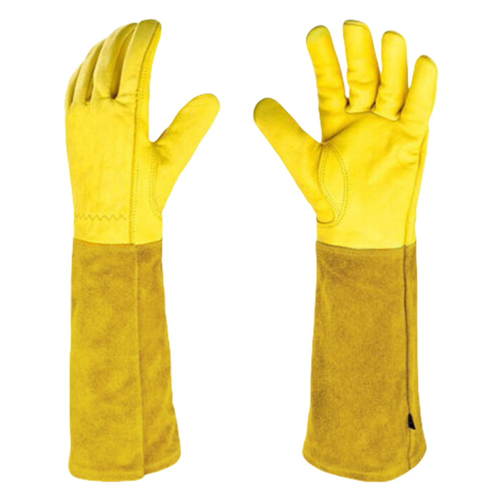 1 Pair Long Thorn Proof Garden - огляд і ціна Gardening Gloves Thorn Proof Leather