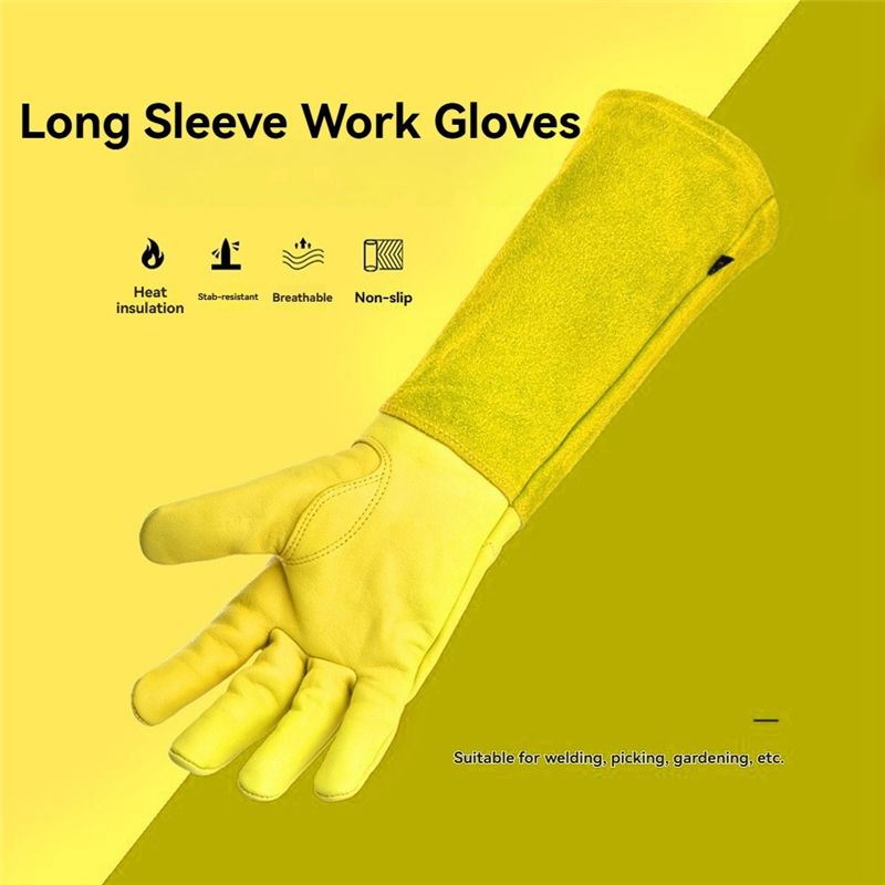 AEE4-Rose Pruning Gloves For M - огляд і ціна Gardening Gloves Thorn Proof Leather