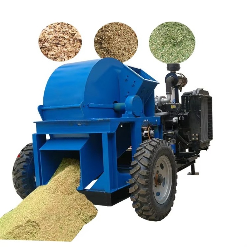 Commercial  Wood Chipper Machi - огляд і ціна Garden Branch Shredder Wood Chipper