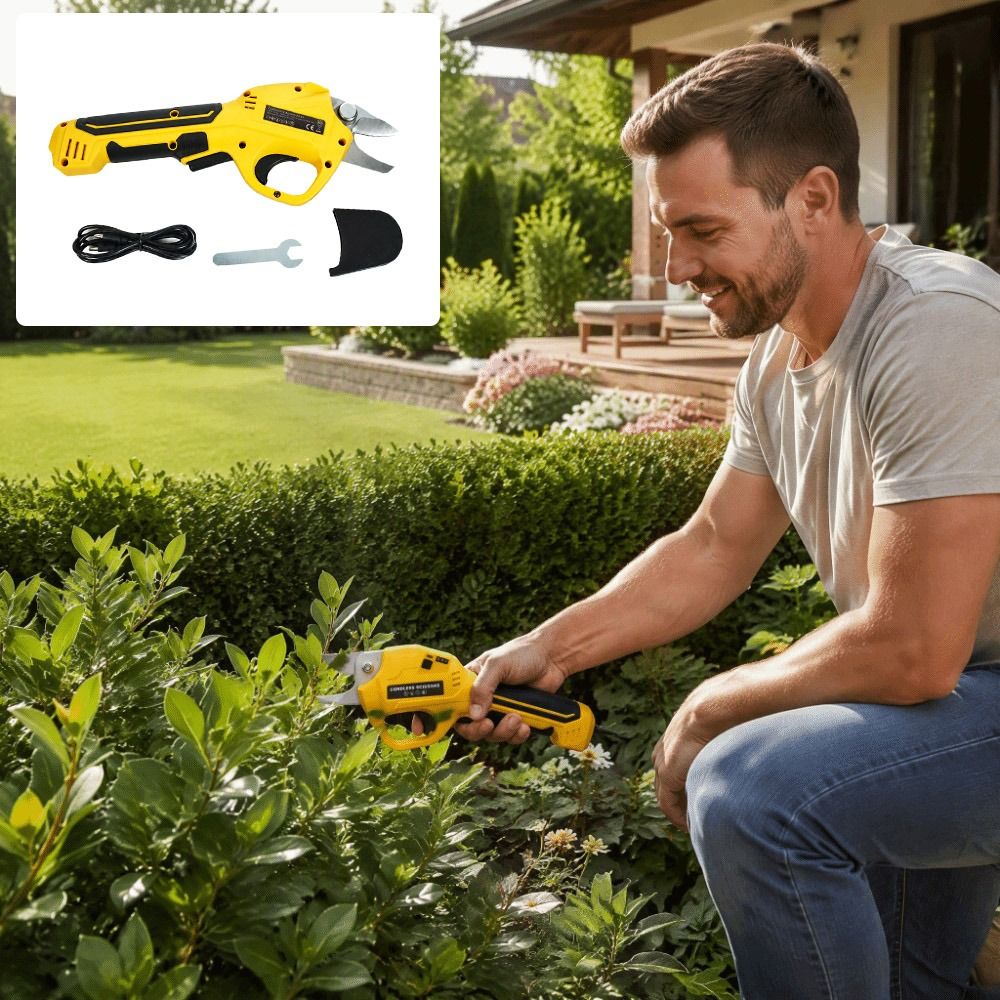 Rechargeable Electric Pruning  - огляд і ціна Cordless Electric Pruning Shears 30Mm