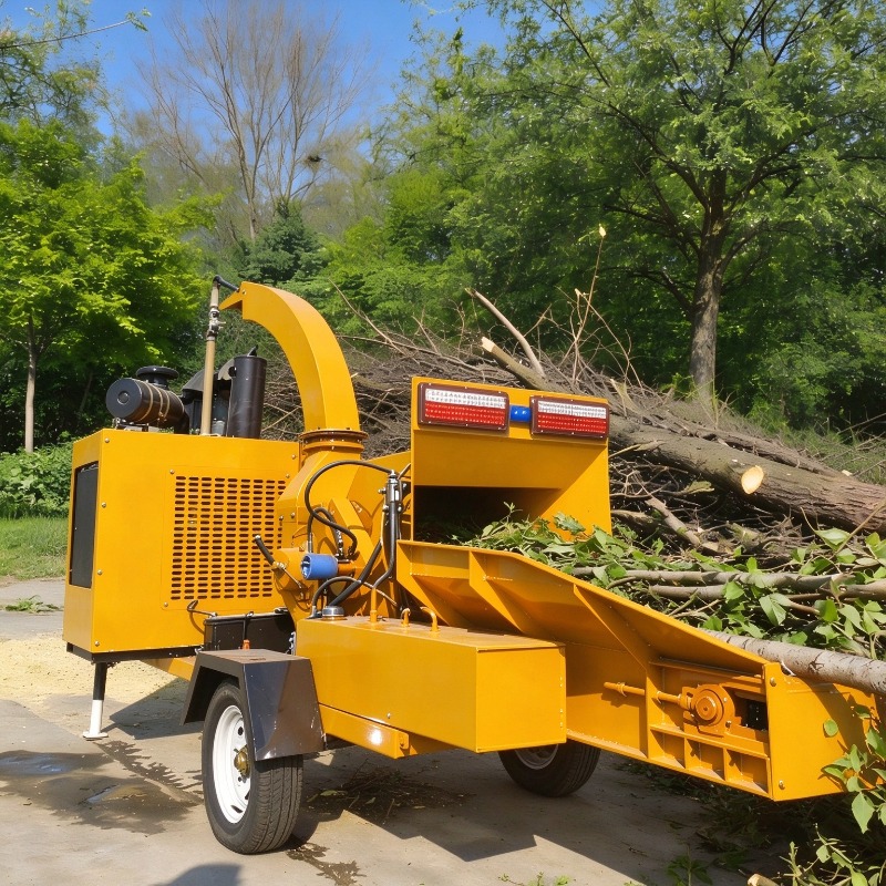High Efficiency Wood Crusher D - огляд і ціна Garden Branch Shredder Wood Chipper