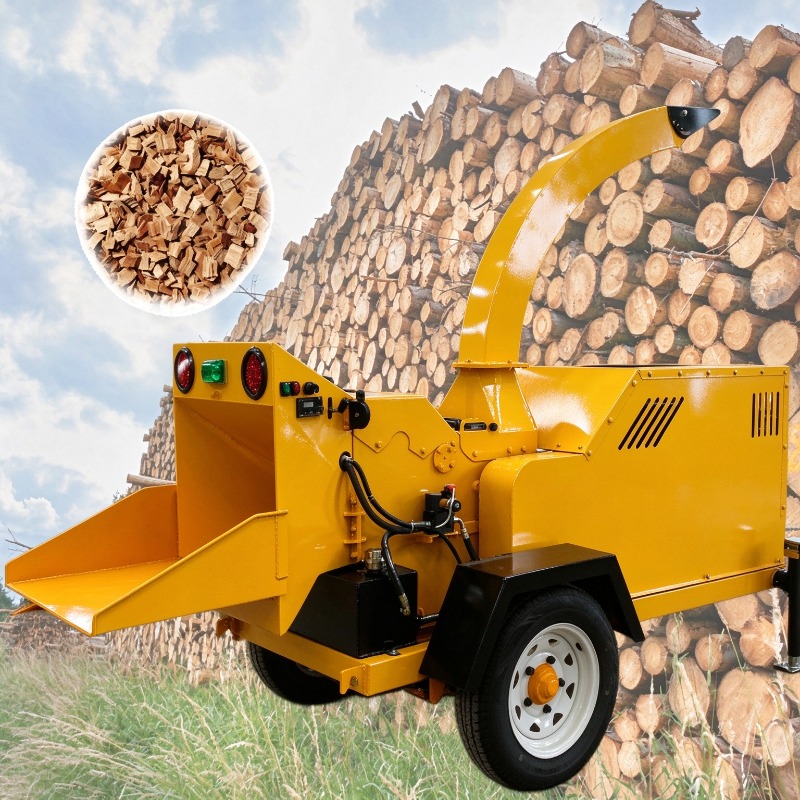 High Efficiency Wood Crusher D - огляд і ціна Garden Branch Shredder Wood Chipper