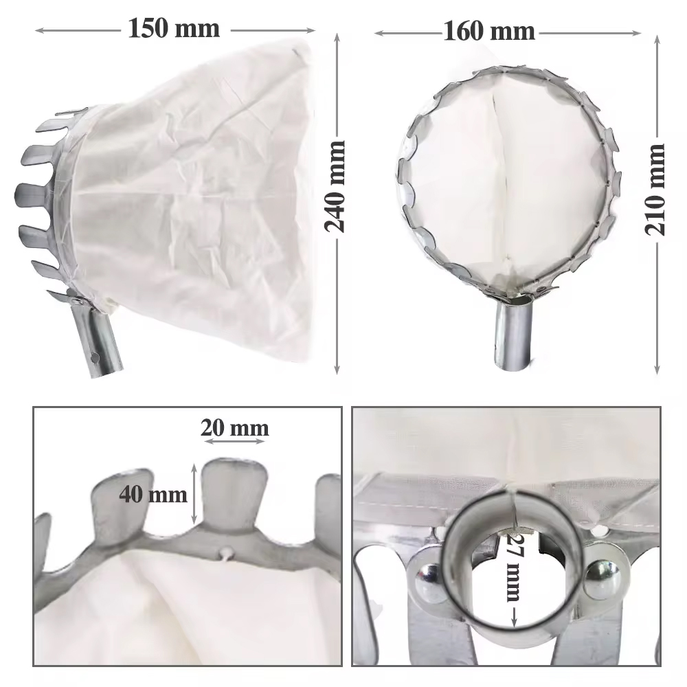Garden Basket Fruit Picker Hea - огляд і ціна Fruit Picker Basket Telescopic Pole