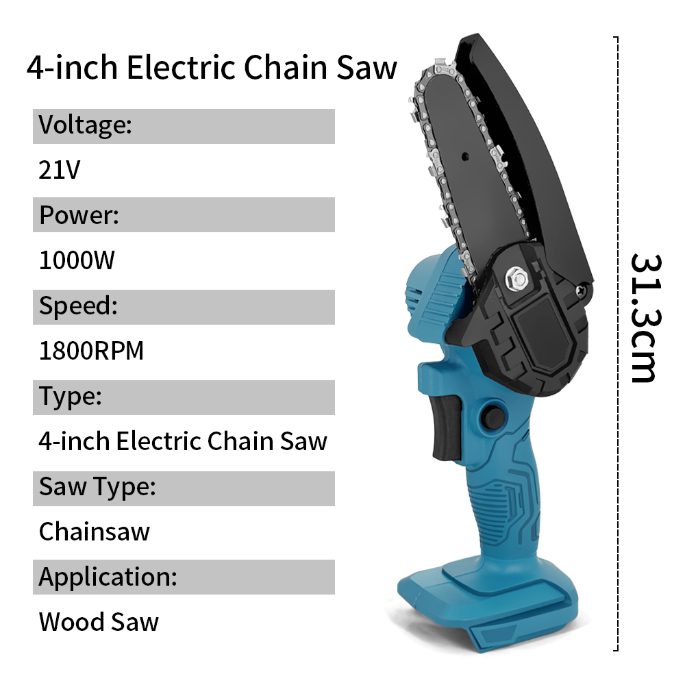 4/6Inch Cordless Chainsaw Hand - огляд і ціна Electric Pruner With Extension Pole