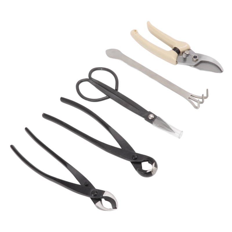 5Pcs Bonsai Tool Set Kit Carbo - огляд і ціна Bonsai Tool Set Stainless Carbon Steel