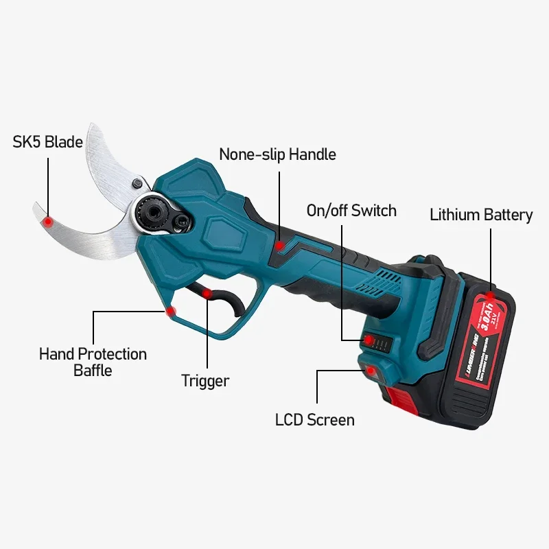 Garden Wireless Electric Pruni - огляд і ціна Electric Pruner With Extension Pole