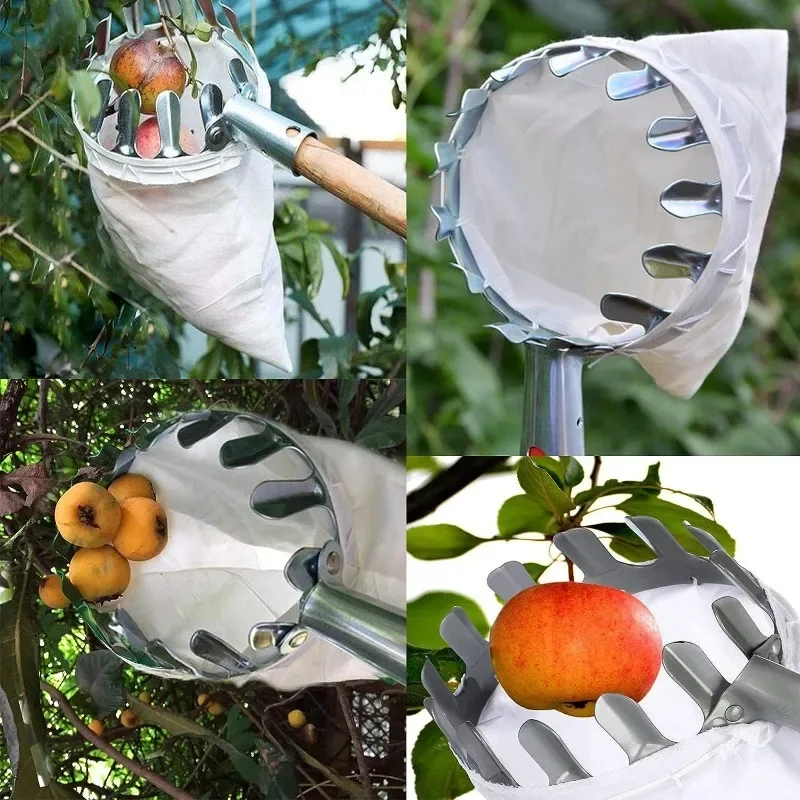 Fruit Picker High Altitude wit - огляд і ціна Fruit Picker Basket Telescopic Pole