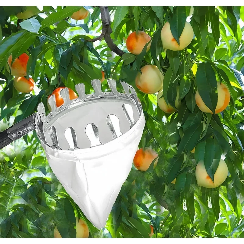Fruit Picker High Altitude wit - огляд і ціна Fruit Picker Basket Telescopic Pole