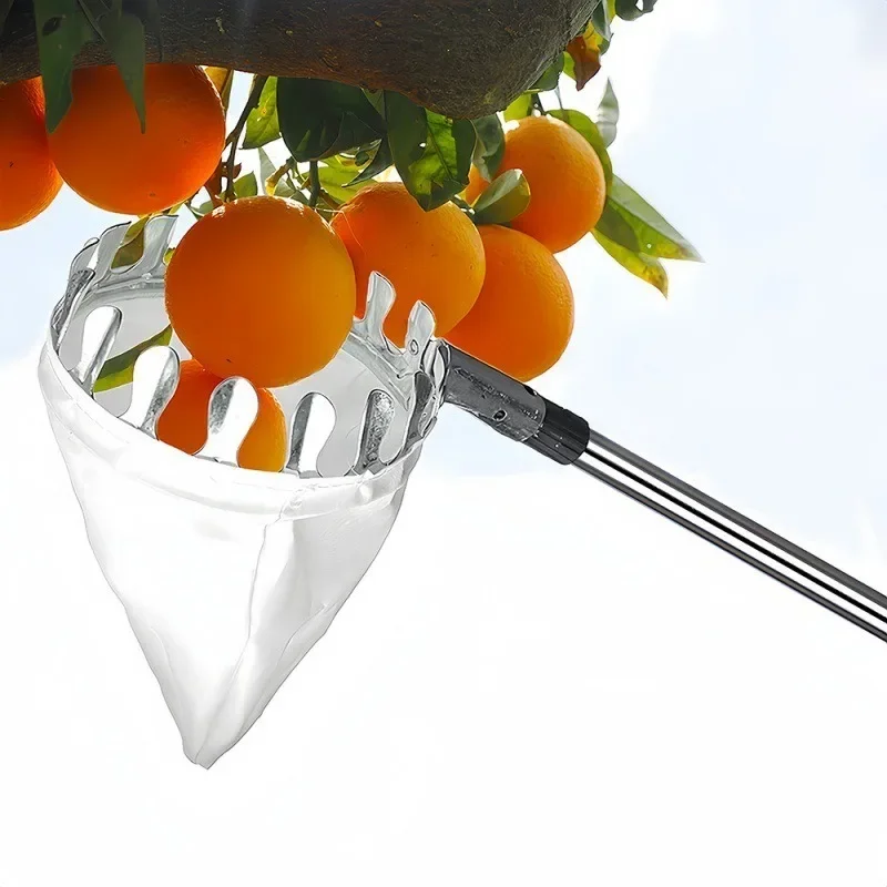 Fruit Picker High Altitude wit - огляд і ціна Fruit Picker Basket Telescopic Pole