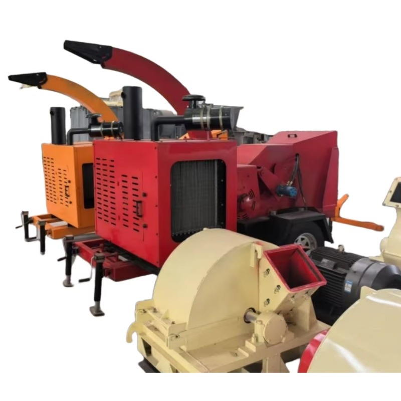 Powered Wood Chipper Machine M - огляд і ціна Garden Branch Shredder Wood Chipper