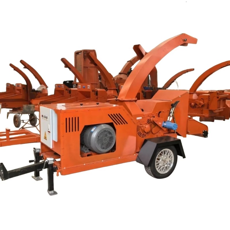 Powered Wood Chipper Machine M - огляд і ціна Garden Branch Shredder Wood Chipper