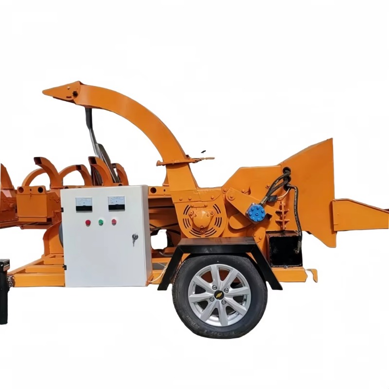 Powered Wood Chipper Machine M - огляд і ціна Garden Branch Shredder Wood Chipper