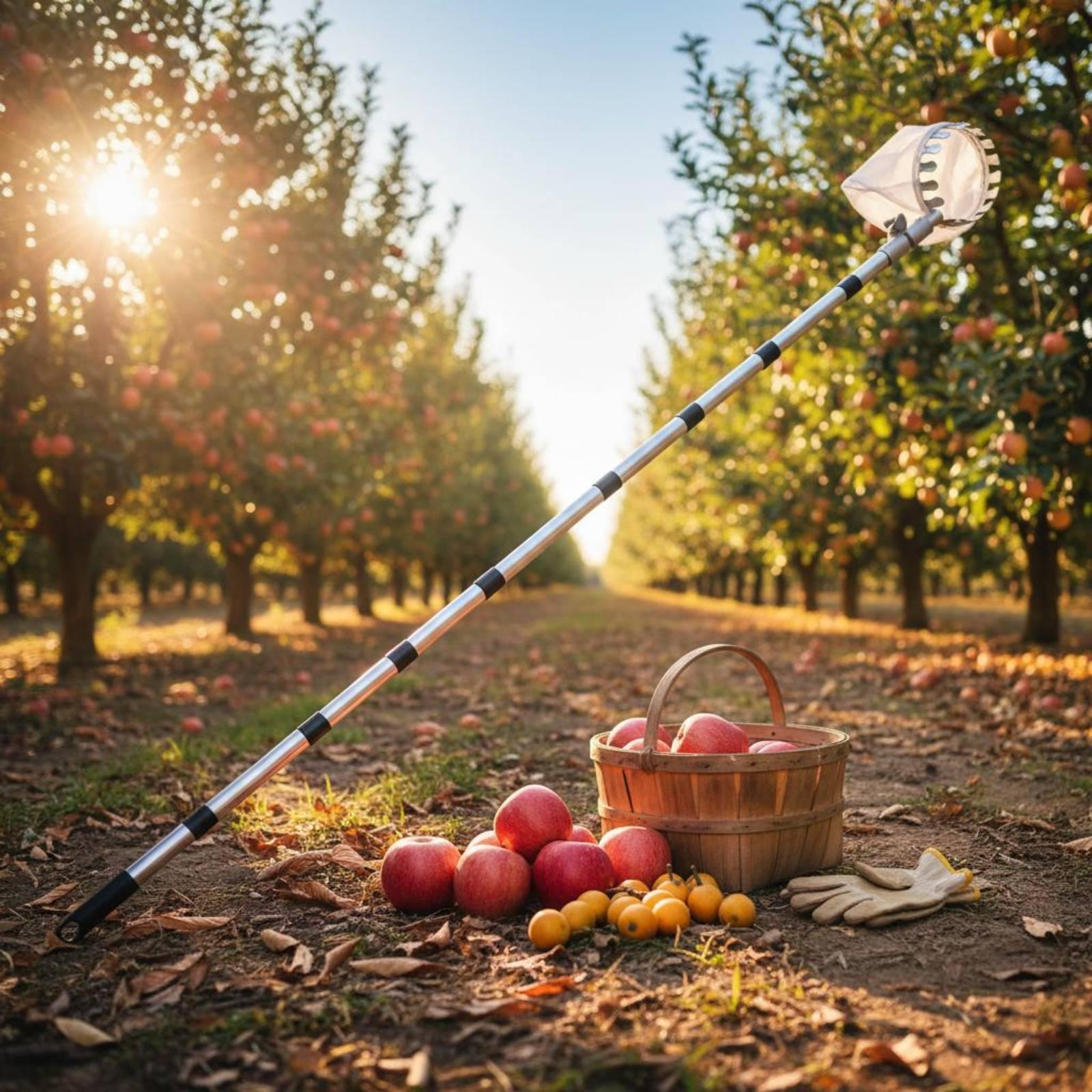 Industrial Picker Adjustable T - огляд і ціна Fruit Picker Basket Telescopic Pole