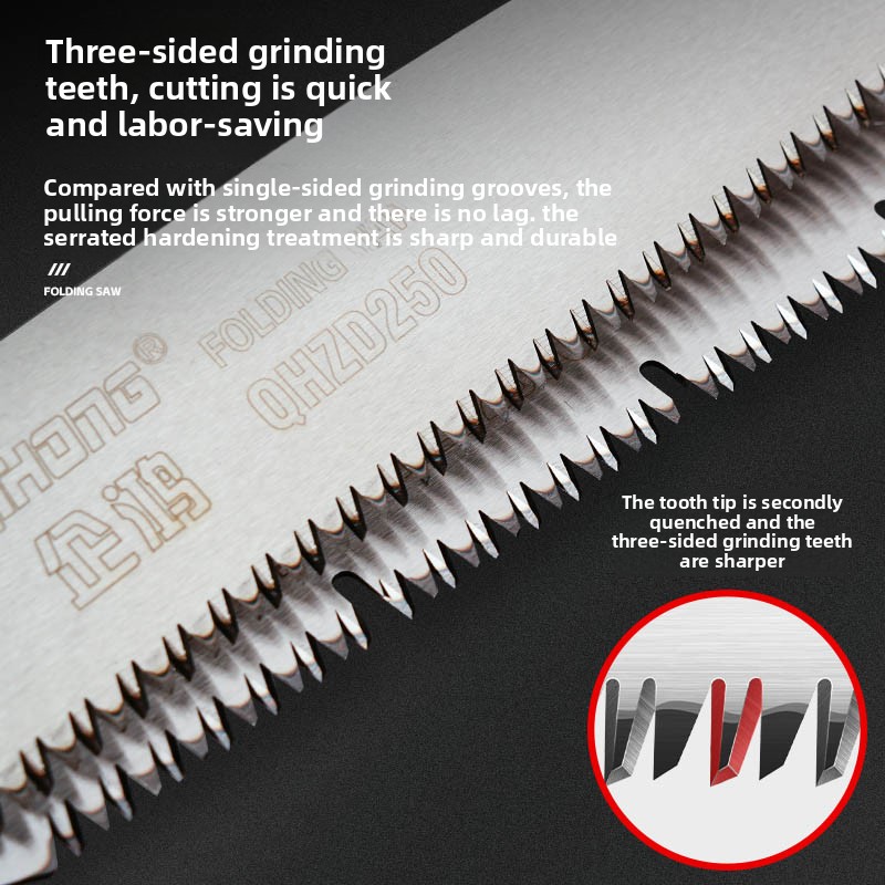 Triple Fast Folding Saw Blade  - огляд і ціна Pruning Saw Folding Hand Saw Tree