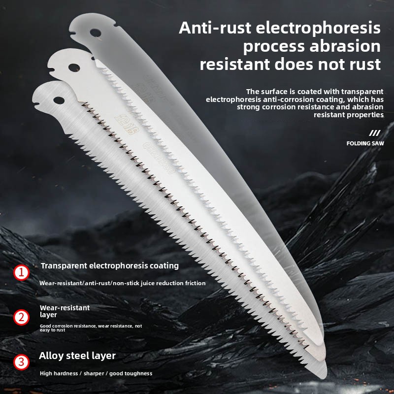 Triple Fast Folding Saw Blade  - огляд і ціна Pruning Saw Folding Hand Saw Tree