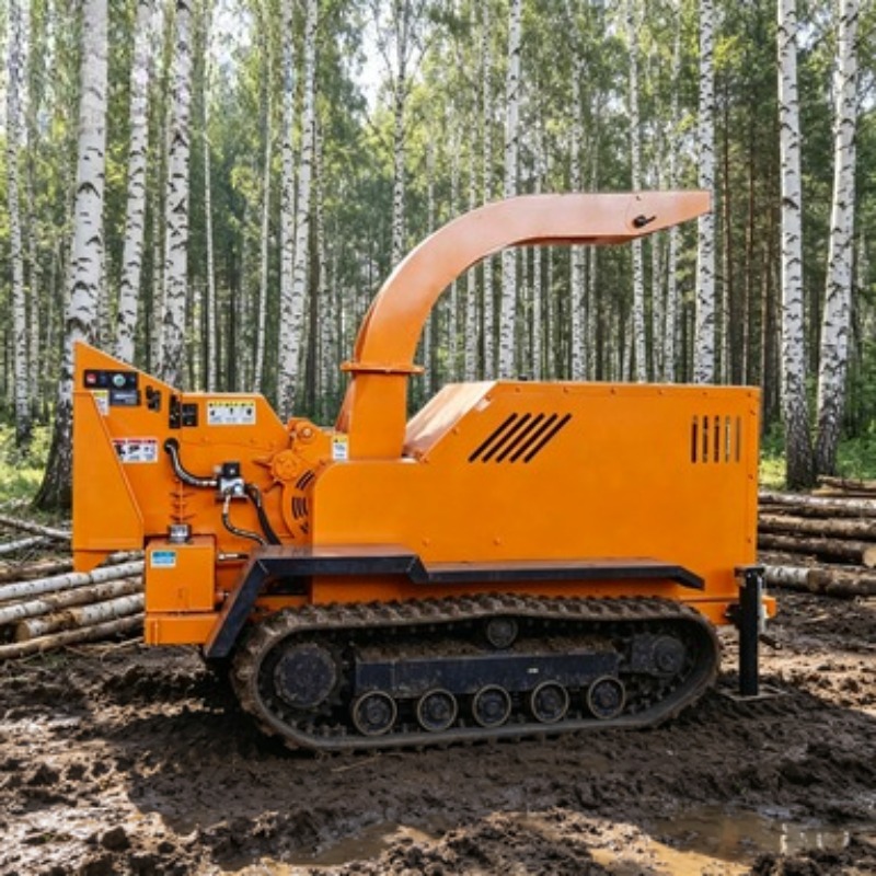20hp Electric Wood Chipper Mac - огляд і ціна Garden Branch Shredder Wood Chipper
