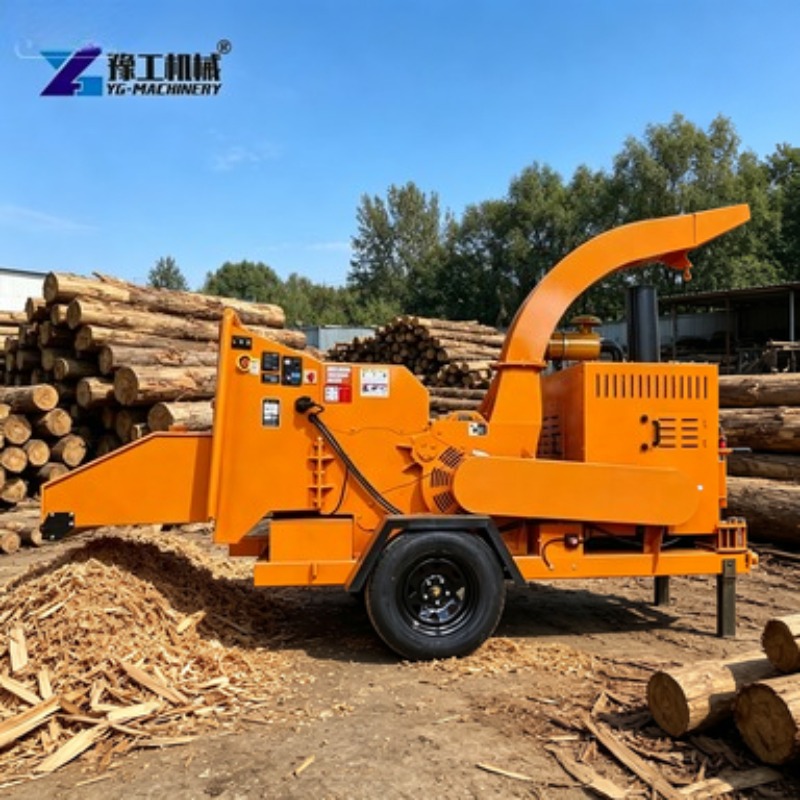 20hp Electric Wood Chipper Mac - огляд і ціна Garden Branch Shredder Wood Chipper