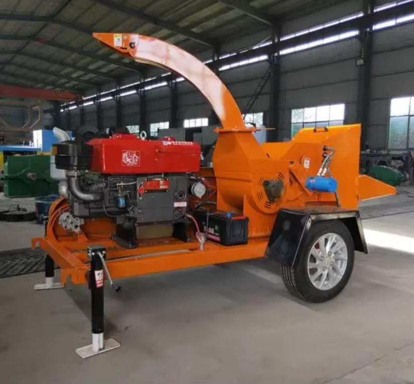 Heavy Duty Large Caliber Wood  - огляд і ціна Garden Branch Shredder Wood Chipper