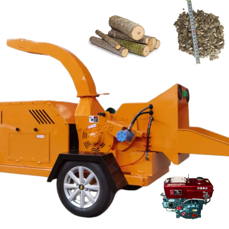 Heavy Duty Large Caliber Wood  - огляд і ціна Garden Branch Shredder Wood Chipper