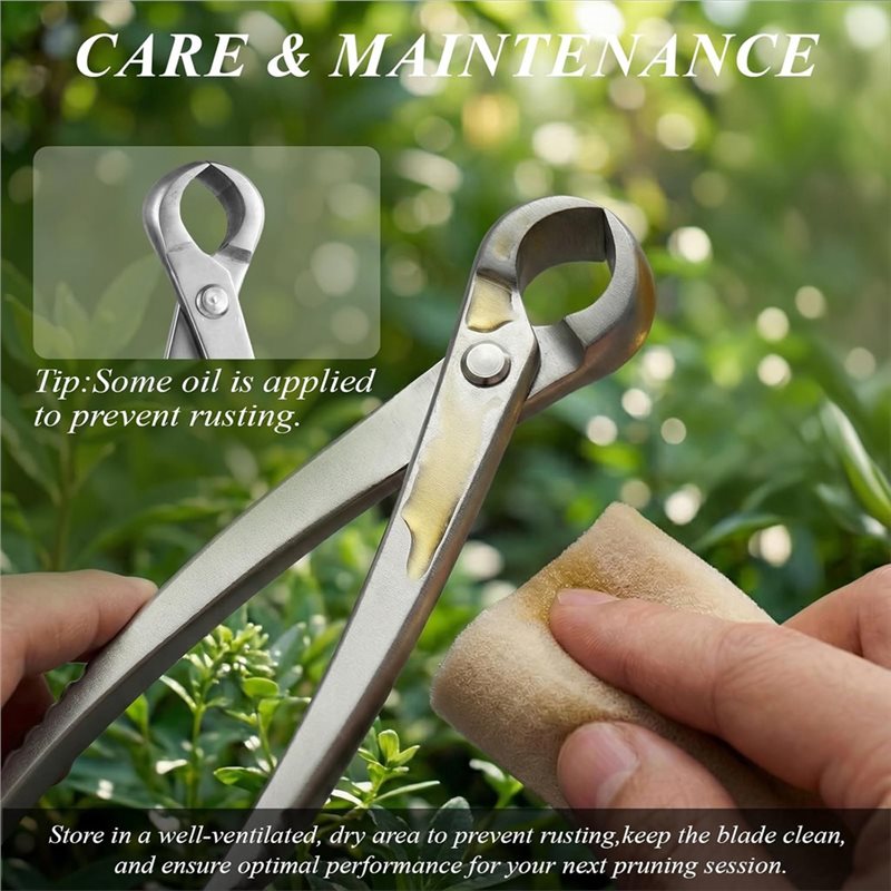 ABLK Bonsai Tree Tools Kit Wit - огляд і ціна Bonsai Tool Set Stainless Carbon Steel