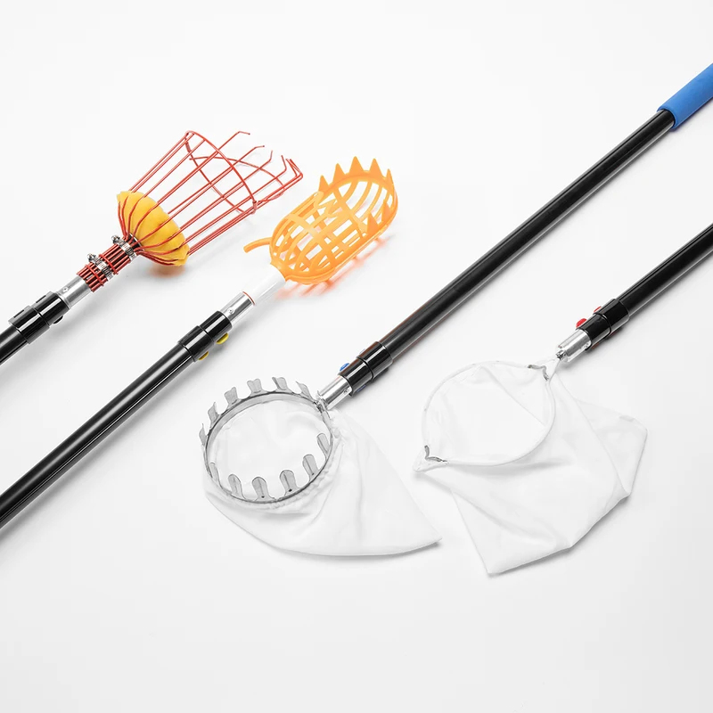 Custom 1.4m To 4m Easy To Atta - огляд і ціна Fruit Picker Basket Telescopic Pole