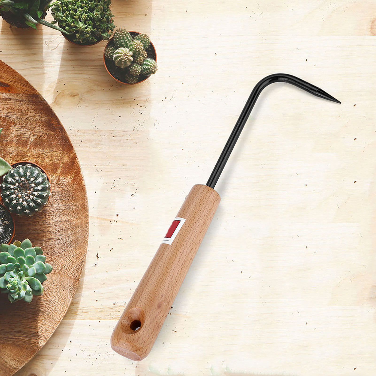 Bonsai Root Hook Iron Single T - огляд і ціна Root Hook Bonsai Repotting Rake