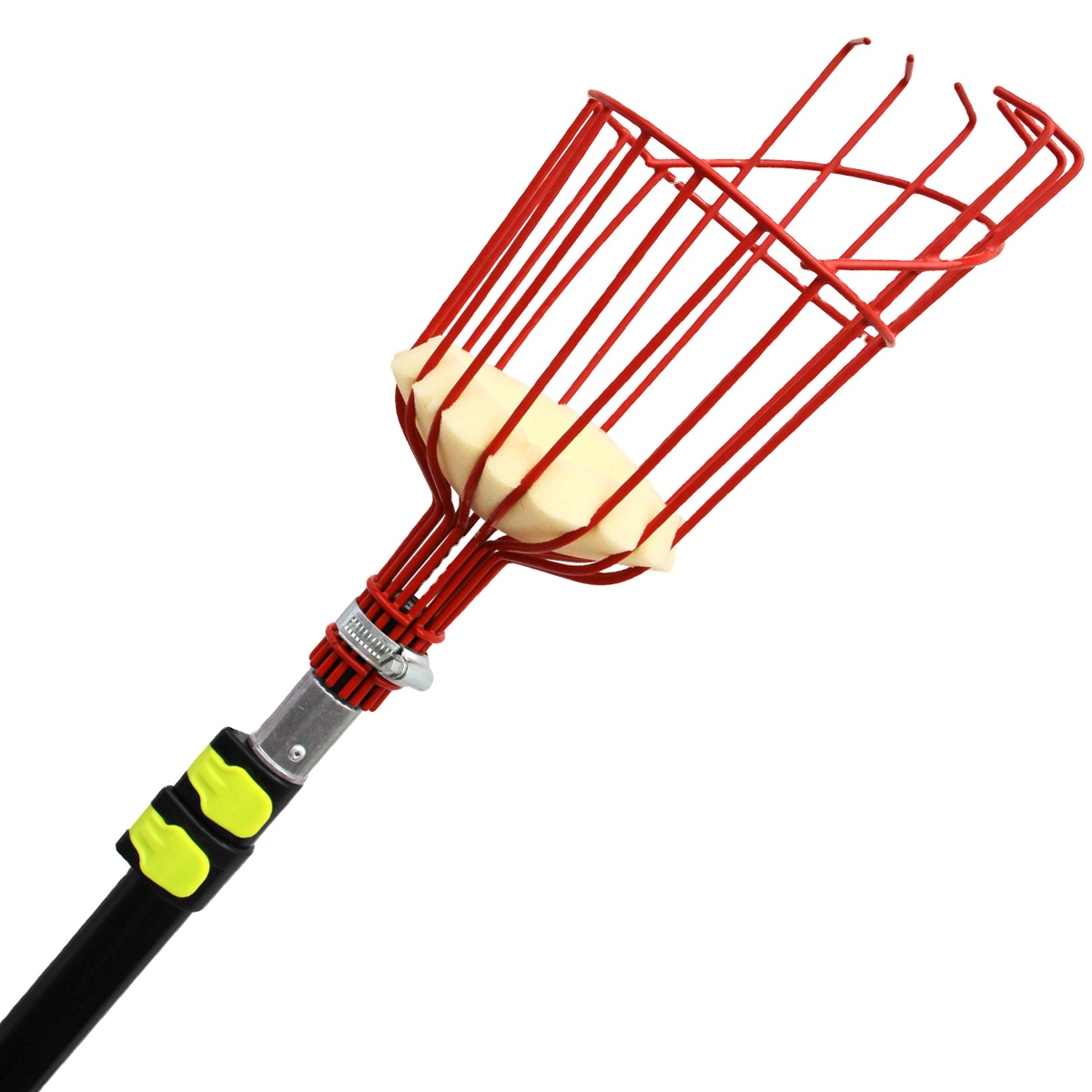 Pole 3-section Flip Lock Manua - огляд і ціна Fruit Picker Basket Telescopic Pole