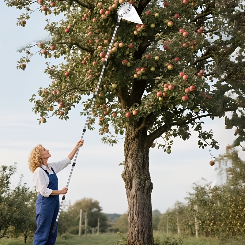 12ft Adjustable Fruit Picker P - огляд і ціна Fruit Picker Basket Telescopic Pole
