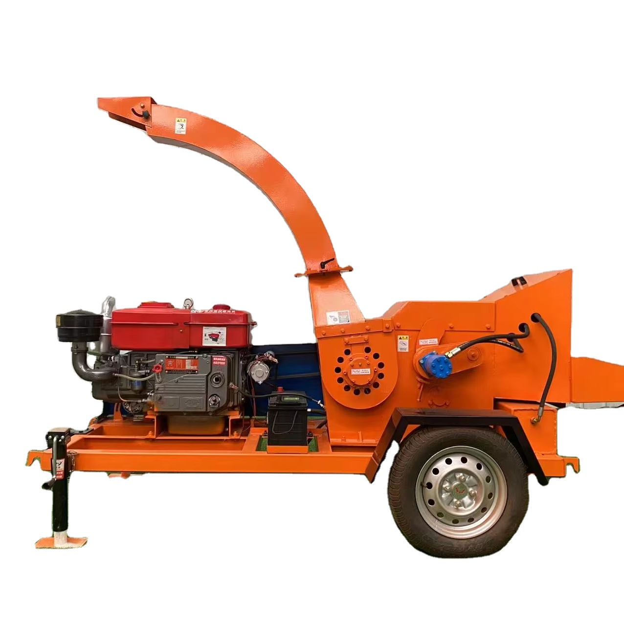 Mobile 32/102HP China Hydrauli - огляд і ціна Garden Branch Shredder Wood Chipper