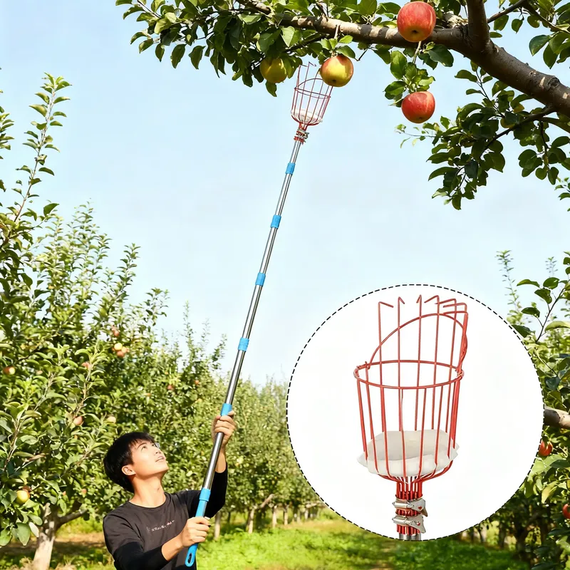 for Winslow & Ross High Qualit - огляд і ціна Fruit Picker Basket Telescopic Pole