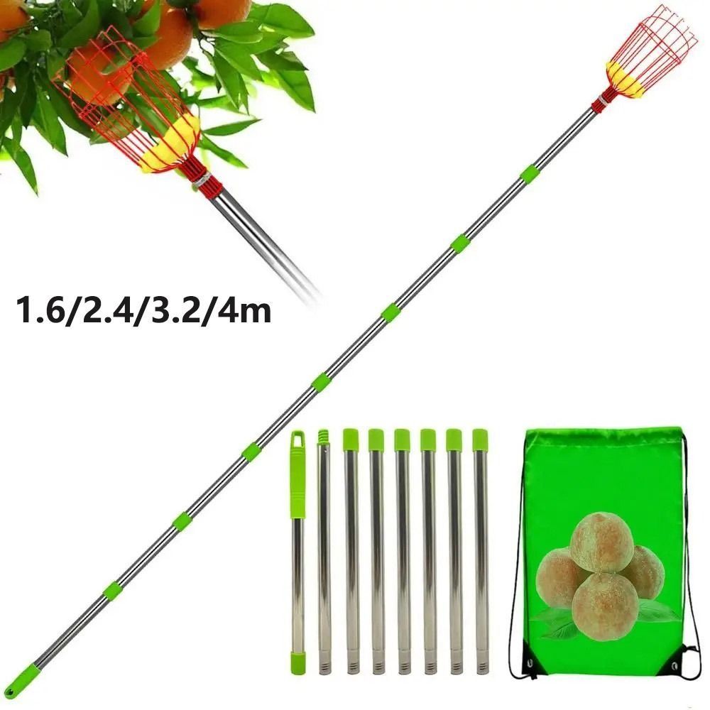 with Basket Fruit Picker Pole  - огляд і ціна Fruit Picker Basket Telescopic Pole