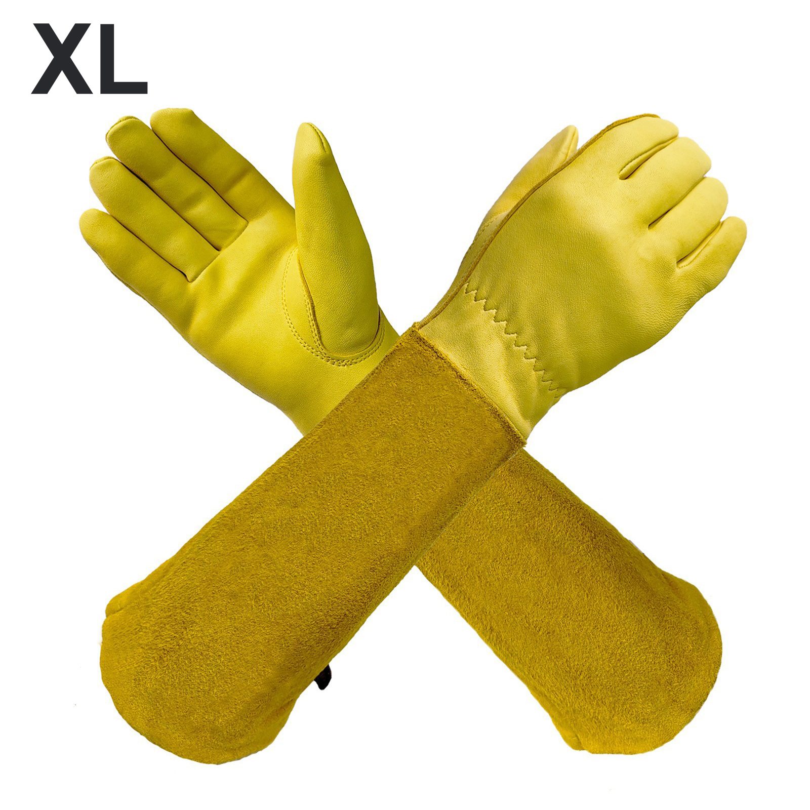 Breathable Leather Gardening G - огляд і ціна Gardening Gloves Thorn Proof Leather