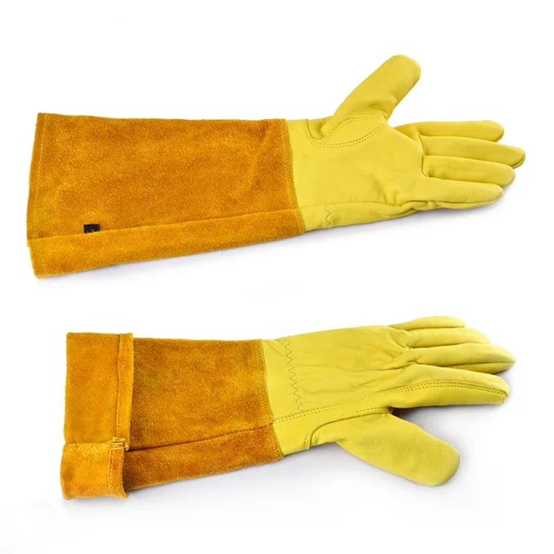 Rose Pruning Gardening Leather - огляд і ціна Gardening Gloves Thorn Proof Leather