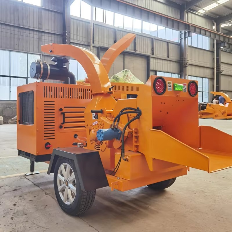 1T/H Mini Wood Chipper Crusher - огляд і ціна Garden Branch Shredder Wood Chipper