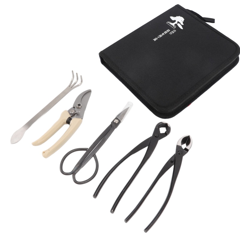 5Pcs Bonsai Tool Set Kit Carbo - огляд і ціна Bonsai Tool Set Stainless Carbon Steel
