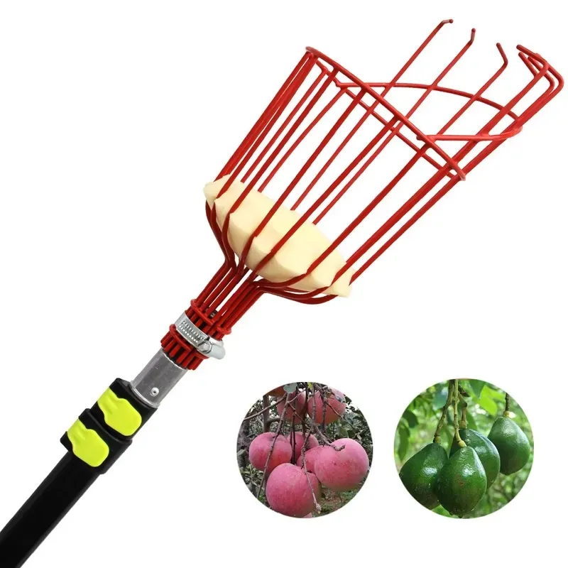 2026 Latest Fruit Picker Pole  - огляд і ціна Fruit Picker Basket Telescopic Pole