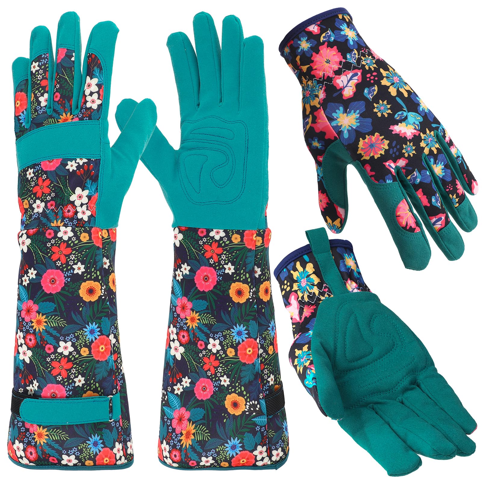 2 Pairs Gardening Gloves Thorn - огляд і ціна Gardening Gloves Thorn Proof Leather