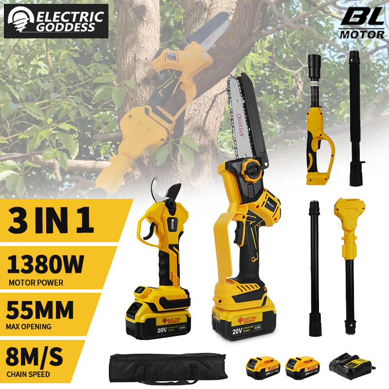 Electric Goddess Pruner Cordle - огляд і ціна Electric Pruner With Extension Pole